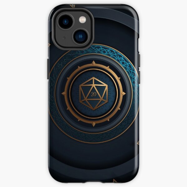 Fantasy Polyhedral D20 Dice Lock iPhone Tough Case RB1810 product Offical criticalrole Merch