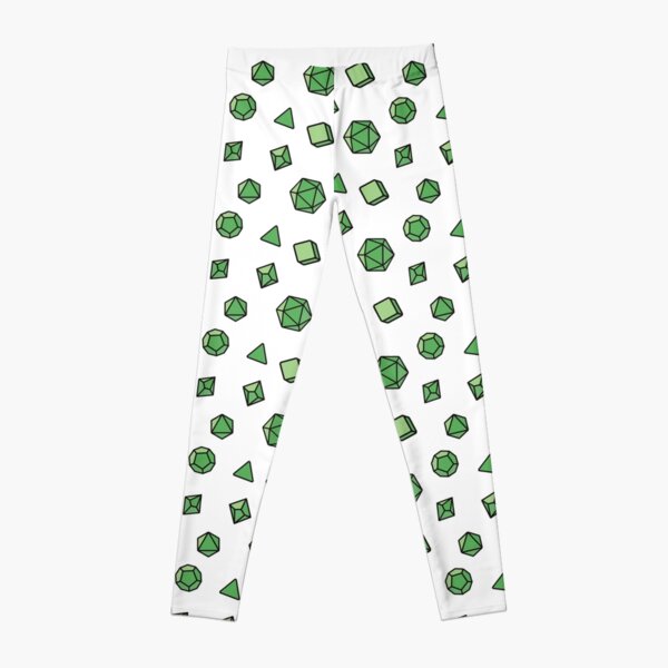 Green Dice Pattern Leggings RB1810 product Offical criticalrole Merch