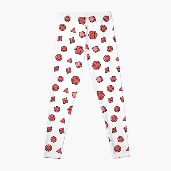 Red Dice Pattern Leggings RB1810 product Offical criticalrole Merch