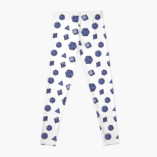 Blue Dice Pattern Leggings RB1810 product Offical criticalrole Merch