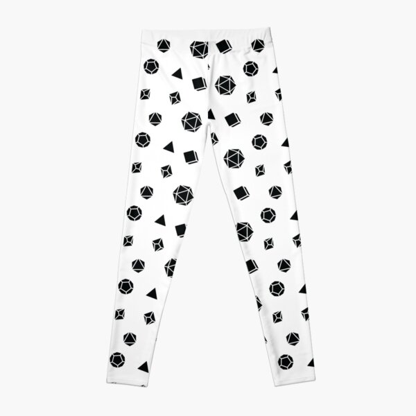 Black Dice Pattern Leggings RB1810 product Offical criticalrole Merch