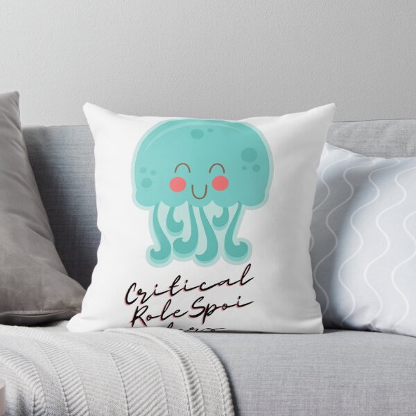 CriticalRoleSpoilers, Throw Pillow RB1810 product Offical criticalrole Merch
