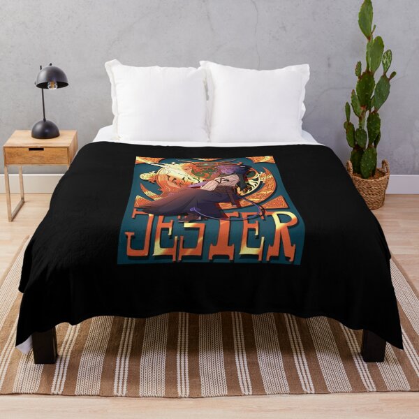 Best Girl - CriticalRole - JesterLavorre Throw Blanket RB1810 product Offical criticalrole Merch